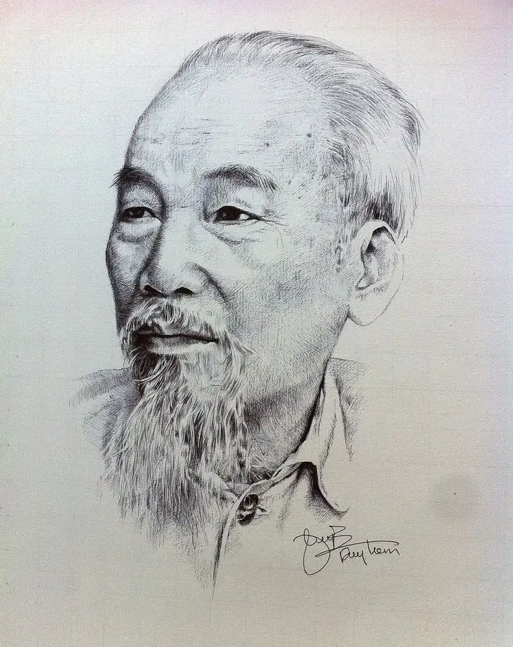 Vẽ Lăng Bác Hồ Chưa Tô Màu - Học Hỏi Lịch Sử Cho Trẻ 44