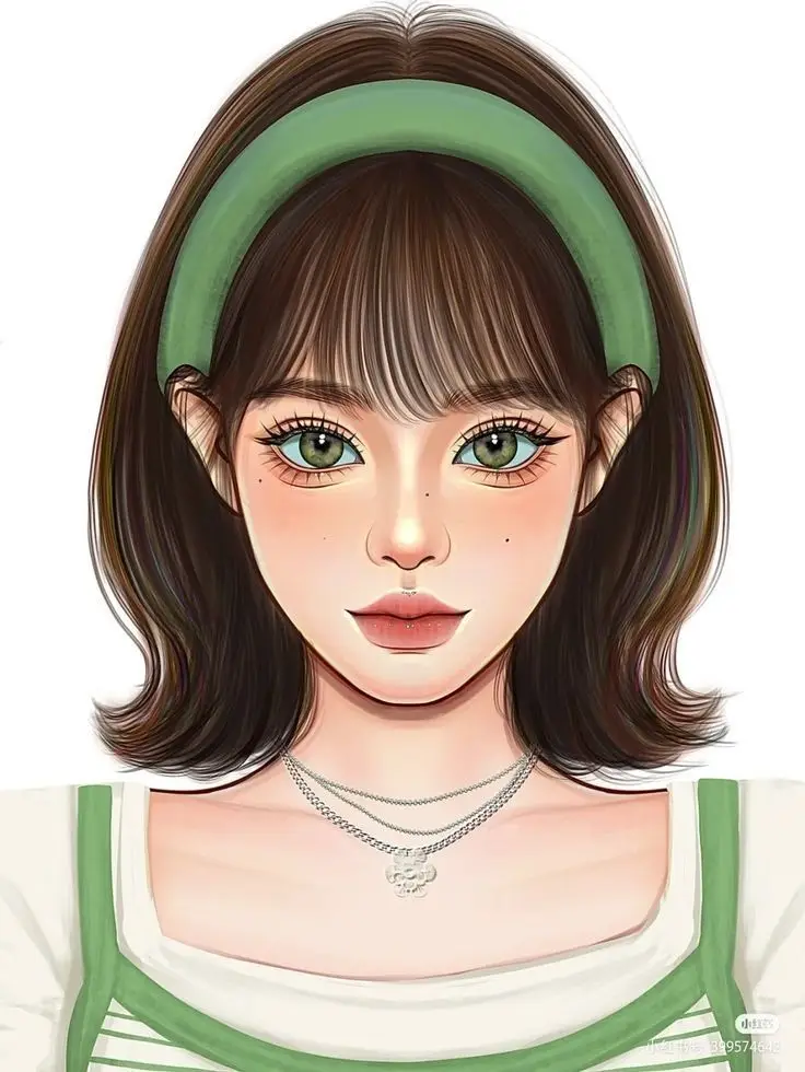 Vẽ Chân Dung Cô Gái Xinh Đẹp 4