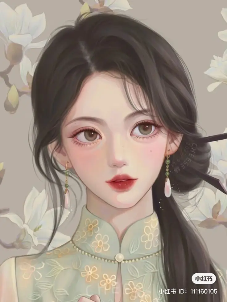 Vẽ Chân Dung Cô Gái Xinh Đẹp 11