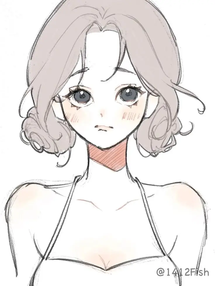 Vẽ Chân Dung Cô Gái Xinh Đẹp 14
