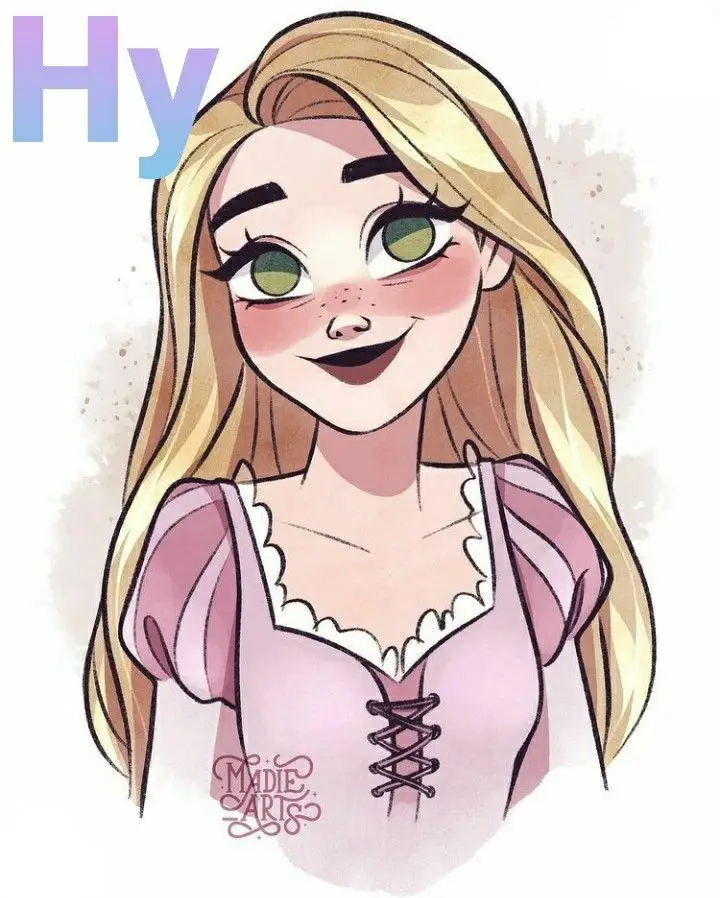 Vẽ Chân Dung Cô Gái Xinh Đẹp 18