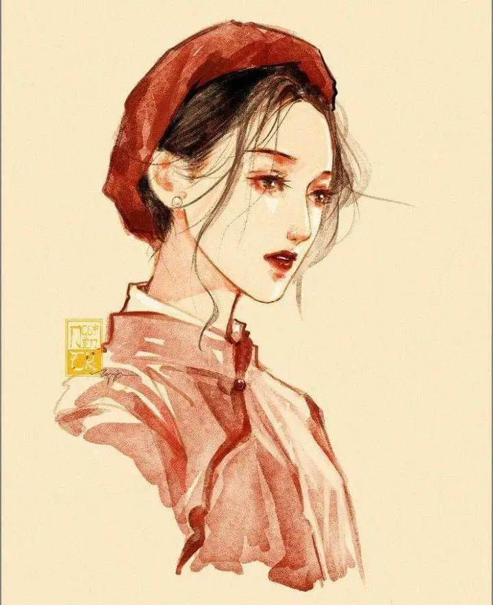 Vẽ Chân Dung Cô Gái Xinh Đẹp 26