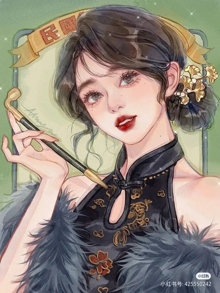 Vẽ Chân Dung Cô Gái Xinh Đẹp 43