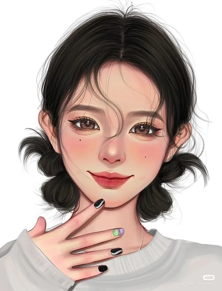 Vẽ Chân Dung Cô Gái Xinh Đẹp 59