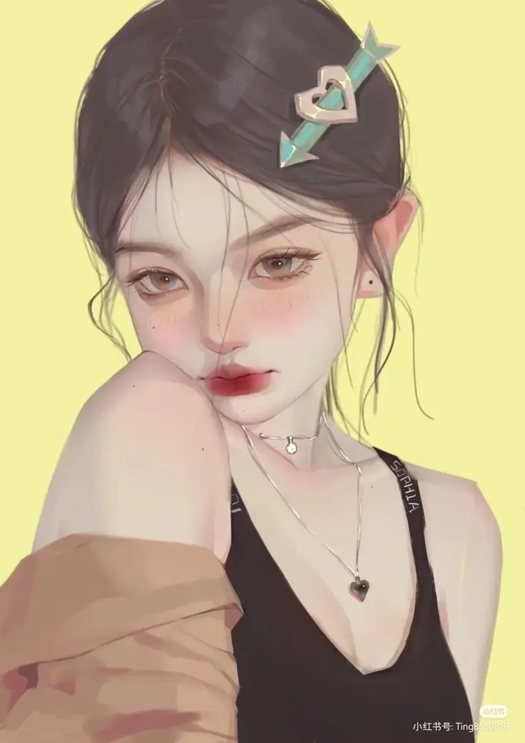 Vẽ Chân Dung Cô Gái Xinh Đẹp 60