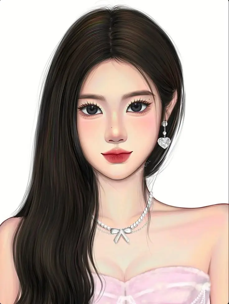 Vẽ Chân Dung Cô Gái Đơn Giản: Nghệ Thuật Từ Tâm Hồn 4