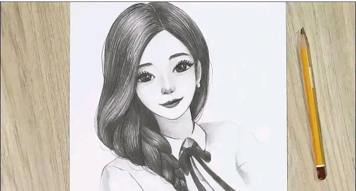 Vẽ Chân Dung Cô Gái Đơn Giản: Nghệ Thuật Từ Tâm Hồn 12