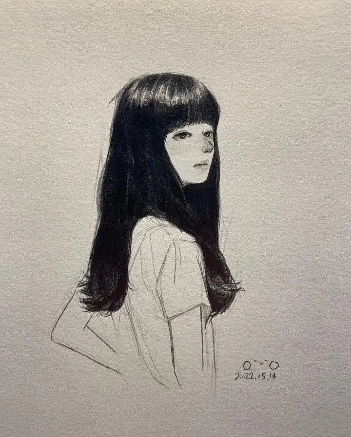 Vẽ Chân Dung Cô Gái Đơn Giản: Nghệ Thuật Từ Tâm Hồn 17