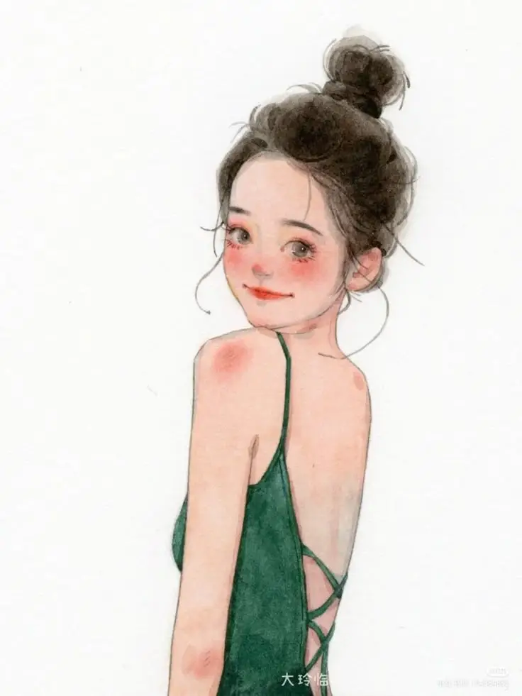 Vẽ Chân Dung Cô Gái Đơn Giản: Nghệ Thuật Từ Tâm Hồn 18