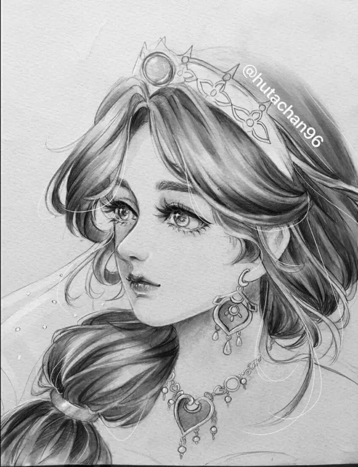 Vẽ Chân Dung Cô Gái Đơn Giản: Nghệ Thuật Từ Tâm Hồn 28