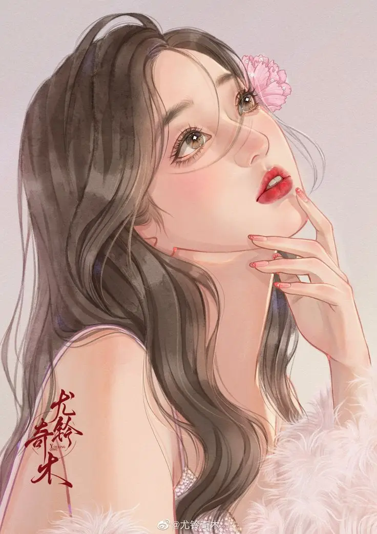 Vẽ Chân Dung Cô Gái Đơn Giản: Nghệ Thuật Từ Tâm Hồn 32