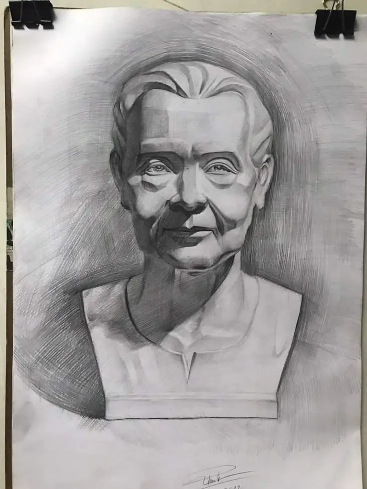 Vẽ Chân Dung Cô Gái Đơn Giản: Nghệ Thuật Từ Tâm Hồn 37