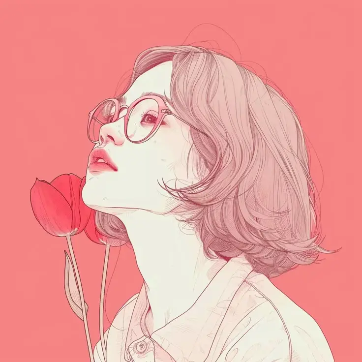 Vẽ Chân Dung Cô Gái Đơn Giản: Nghệ Thuật Từ Tâm Hồn 44