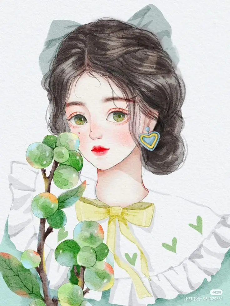 Vẽ Chân Dung Cô Gái Đơn Giản: Nghệ Thuật Từ Tâm Hồn 55