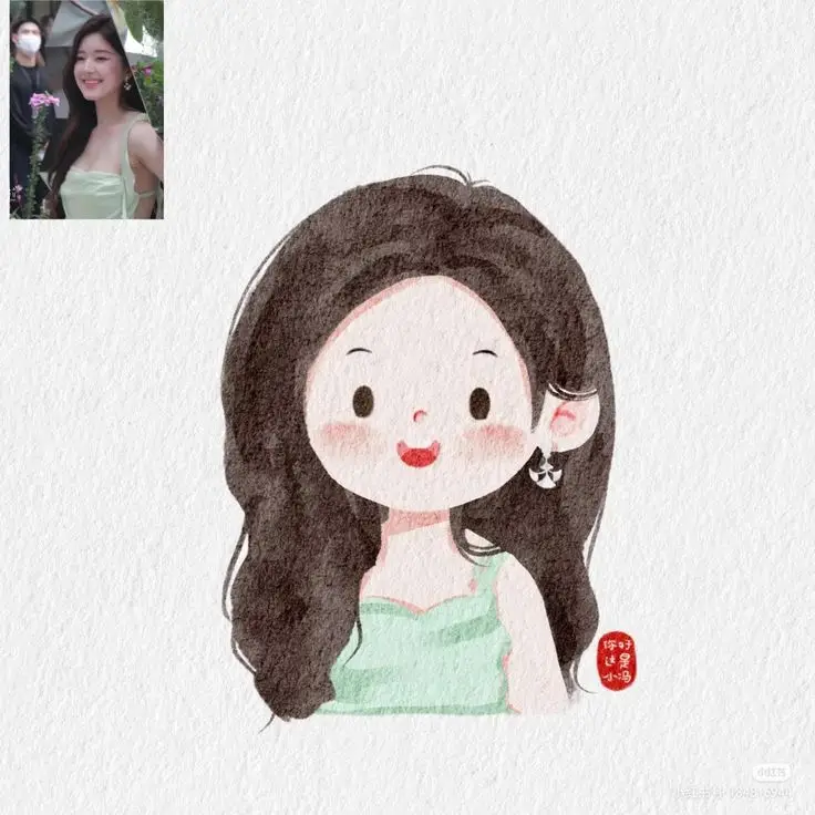 Vẽ Chân Dung Cô Gái Đơn Giản: Nghệ Thuật Từ Tâm Hồn 57