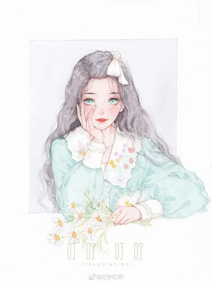 Vẽ Chân Dung Cô Gái Đơn Giản: Nghệ Thuật Từ Tâm Hồn 61