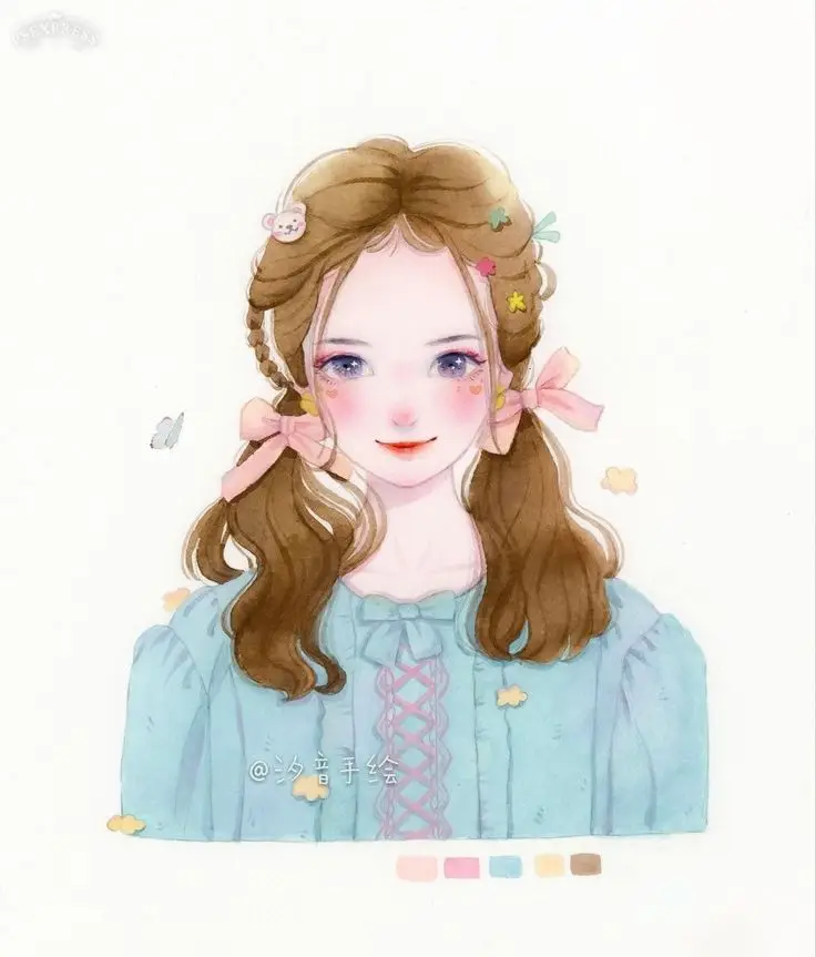 Vẽ Chân Dung Cô Gái Đơn Giản: Nghệ Thuật Từ Tâm Hồn 64