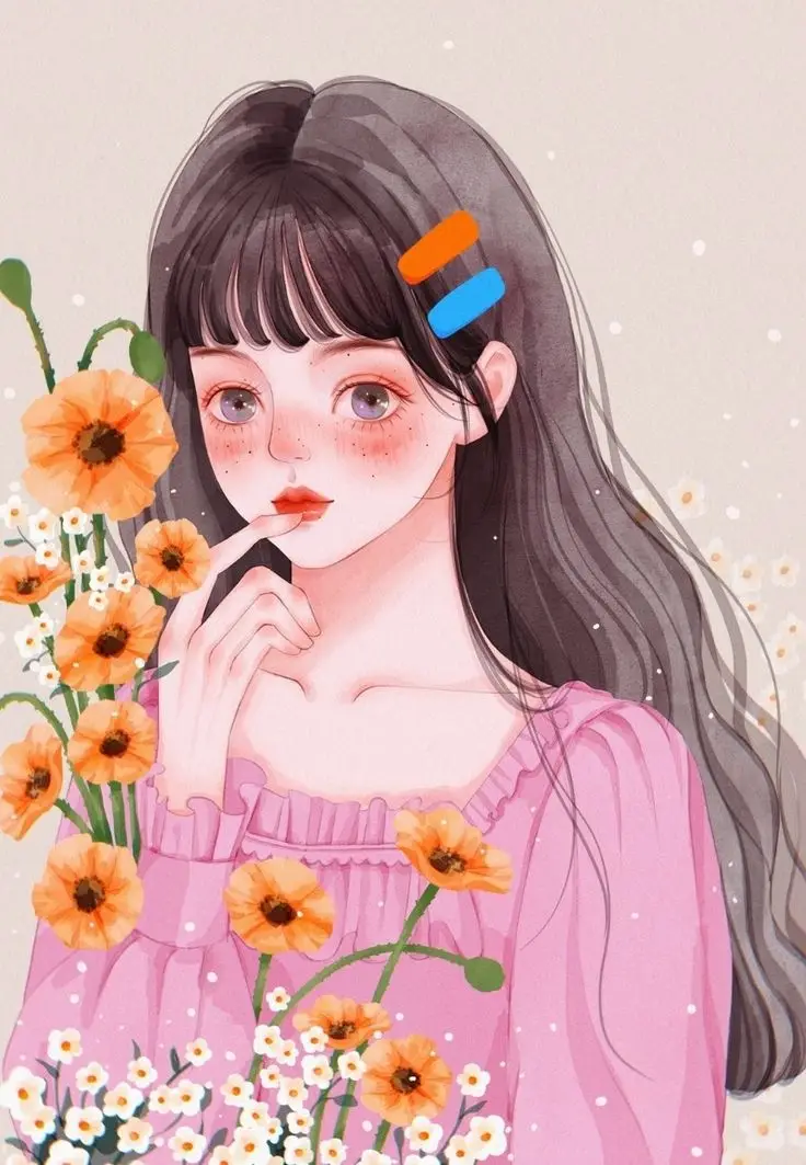 Vẽ Chân Dung Cô Gái Đơn Giản: Nghệ Thuật Từ Tâm Hồn 65