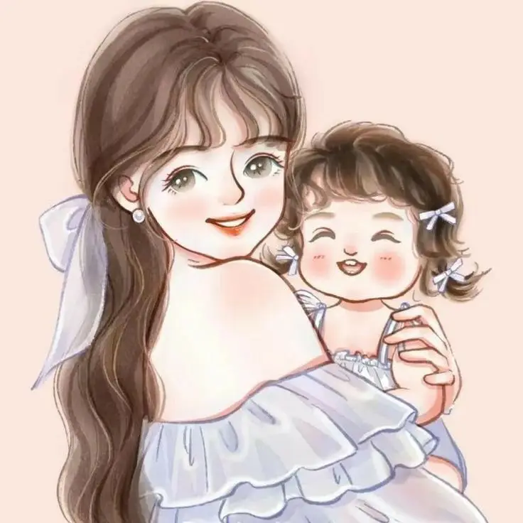 Vẽ mẹ và con gái - Tình yêu qua từng nét vẽ 6