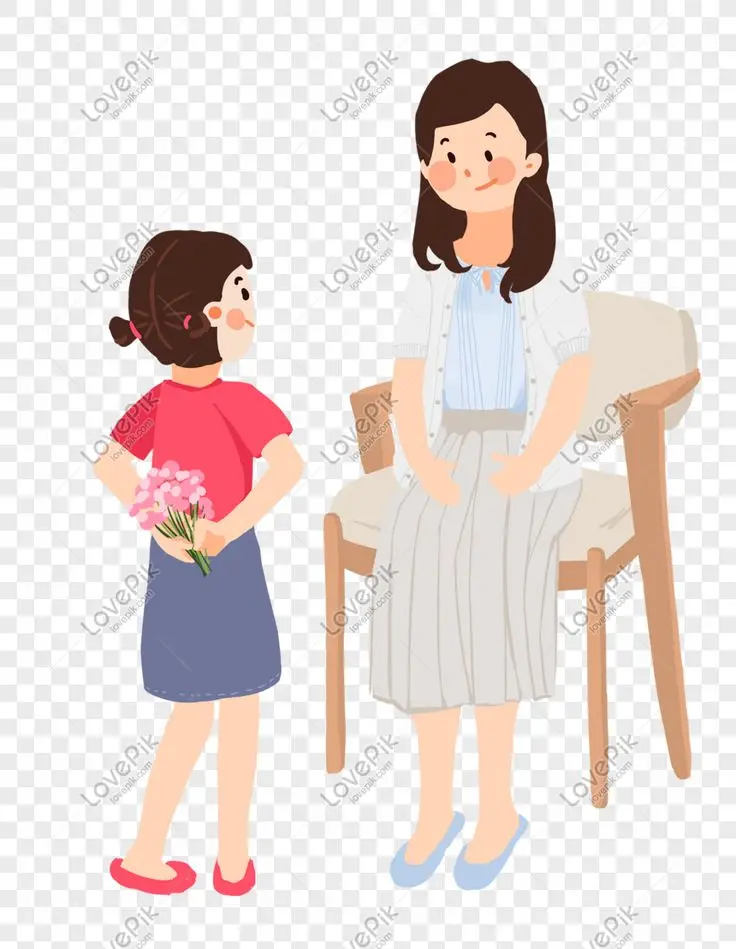 Vẽ mẹ và con gái - Tình yêu qua từng nét vẽ 9