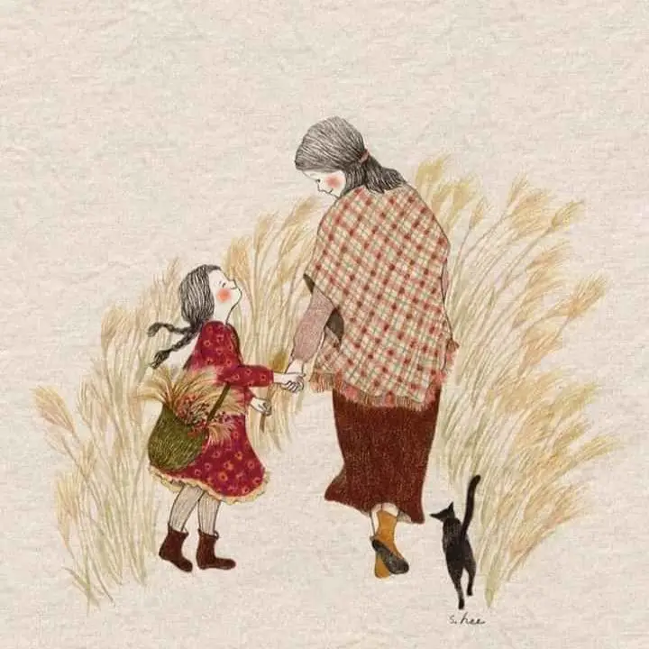 Vẽ mẹ và con gái - Tình yêu qua từng nét vẽ 16