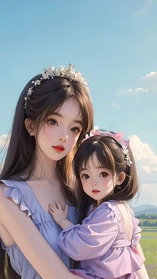 Vẽ mẹ và con gái - Tình yêu qua từng nét vẽ 20