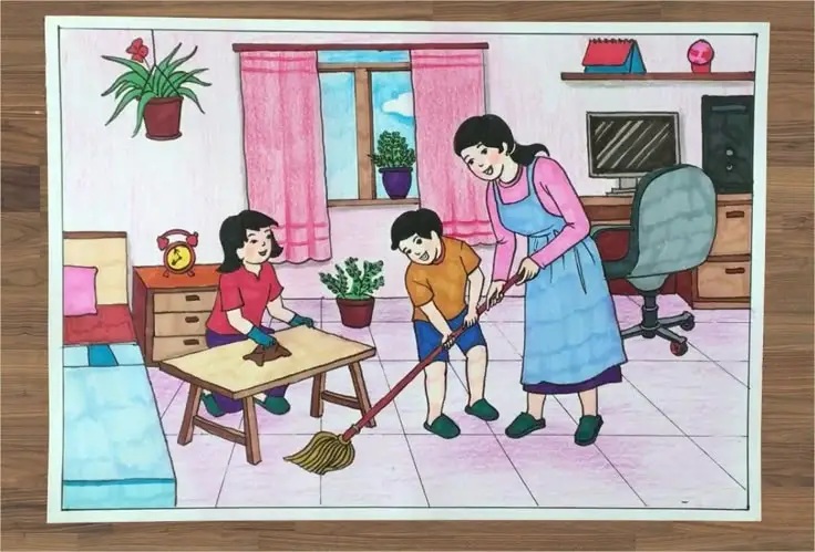 Vẽ Tranh Cuộc Sống Quanh Em Lớp 5 Đơn Giản: Hình Ảnh Đầy Màu Sắc 6