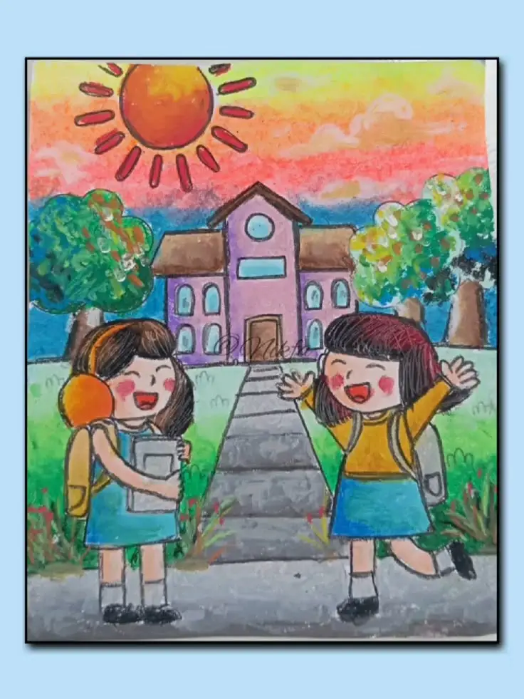 Vẽ Tranh Cuộc Sống Quanh Em Lớp 5 Đơn Giản: Hình Ảnh Đầy Màu Sắc 17