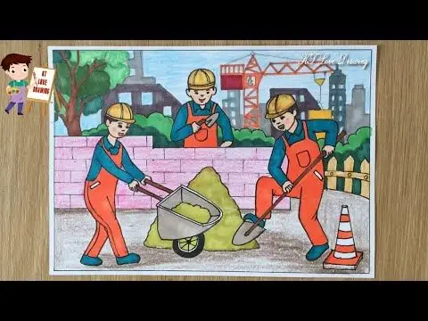 Vẽ Tranh Cuộc Sống Quanh Em Lớp 5 Đơn Giản: Hình Ảnh Đầy Màu Sắc 23