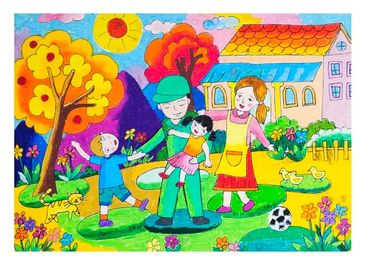 Vẽ Tranh Cuộc Sống Quanh Em Lớp 5 Đơn Giản: Hình Ảnh Đầy Màu Sắc 46