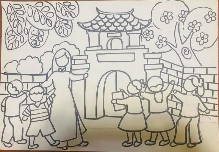 Vẽ Tranh Cuộc Sống Quanh Em Lớp 5 Đơn Giản: Hình Ảnh Đầy Màu Sắc 53