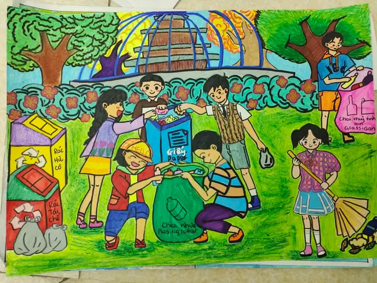 Vẽ Tranh Cuộc Sống Quanh Em Lớp 5 Đơn Giản: Hình Ảnh Đầy Màu Sắc 67
