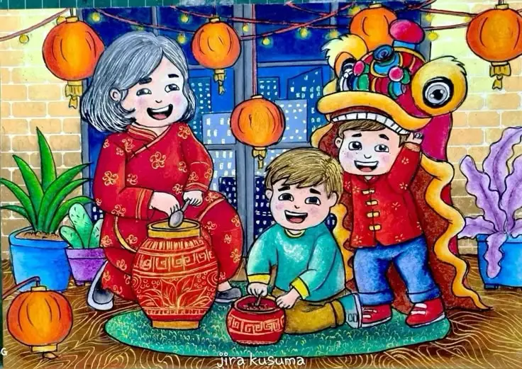 Vẽ Tranh Cuộc Sống Quanh Em Lớp 5 Đơn Giản: Hình Ảnh Đầy Màu Sắc 72