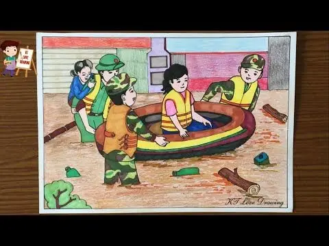 Vẽ Tranh Cuộc Sống Quanh Em Lớp 5 Đơn Giản: Hình Ảnh Đầy Màu Sắc 73