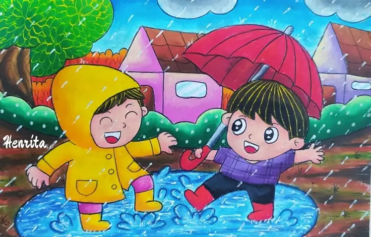 Vẽ Tranh Cuộc Sống Quanh Em Lớp 5 Đơn Giản: Hình Ảnh Đầy Màu Sắc 87
