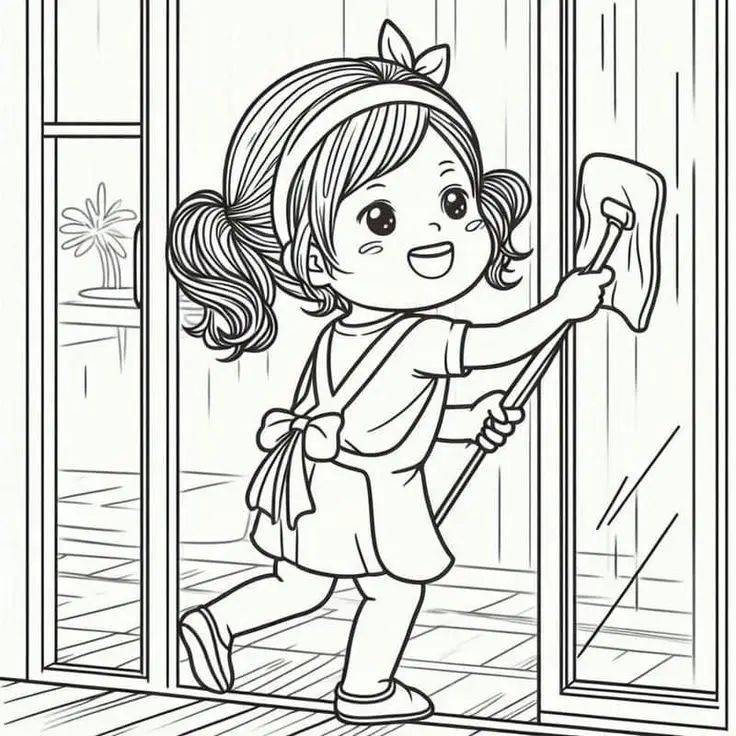 Vẽ Tranh Làm Việc Nhà - Một Cách Thể Hiện Cuộc Sống Thường Ngày 2