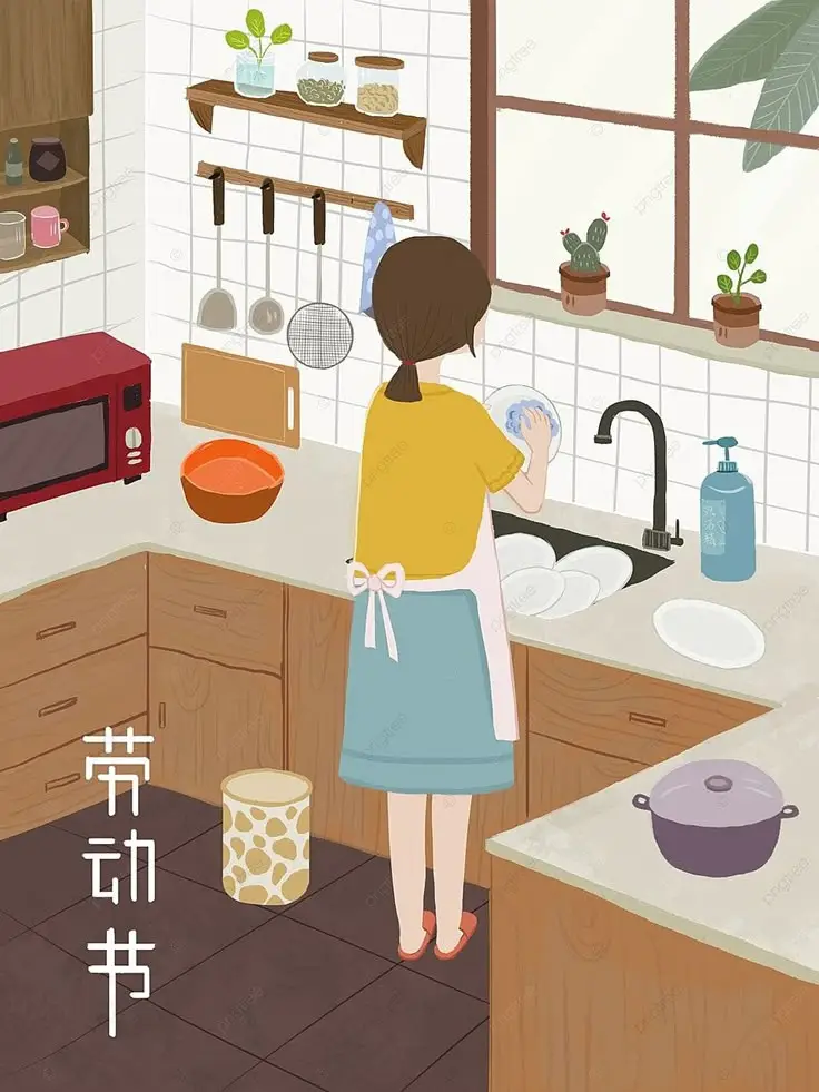 Vẽ Tranh Làm Việc Nhà - Một Cách Thể Hiện Cuộc Sống Thường Ngày 72