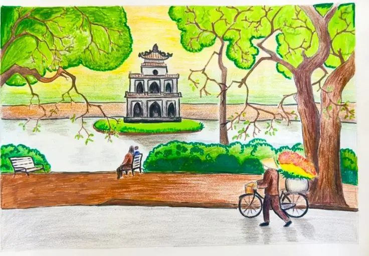Vẽ Tranh Làng Nghề Truyền Thống Đơn Giản: Lưu Giữ Giá Trị Văn Hóa 10