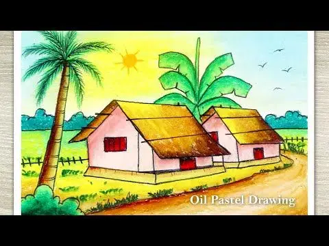 Vẽ Tranh Làng Nghề Truyền Thống Đơn Giản: Lưu Giữ Giá Trị Văn Hóa 13