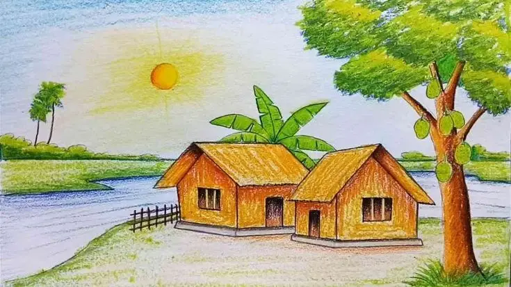 Vẽ Tranh Làng Nghề Truyền Thống Đơn Giản: Lưu Giữ Giá Trị Văn Hóa 16