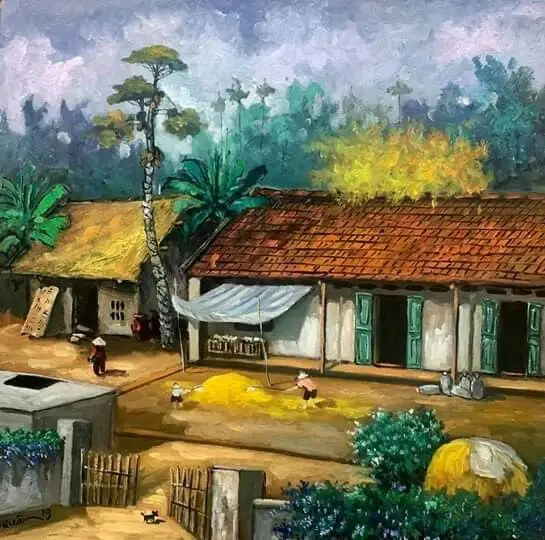 Vẽ Tranh Làng Nghề Truyền Thống Đơn Giản: Lưu Giữ Giá Trị Văn Hóa 19