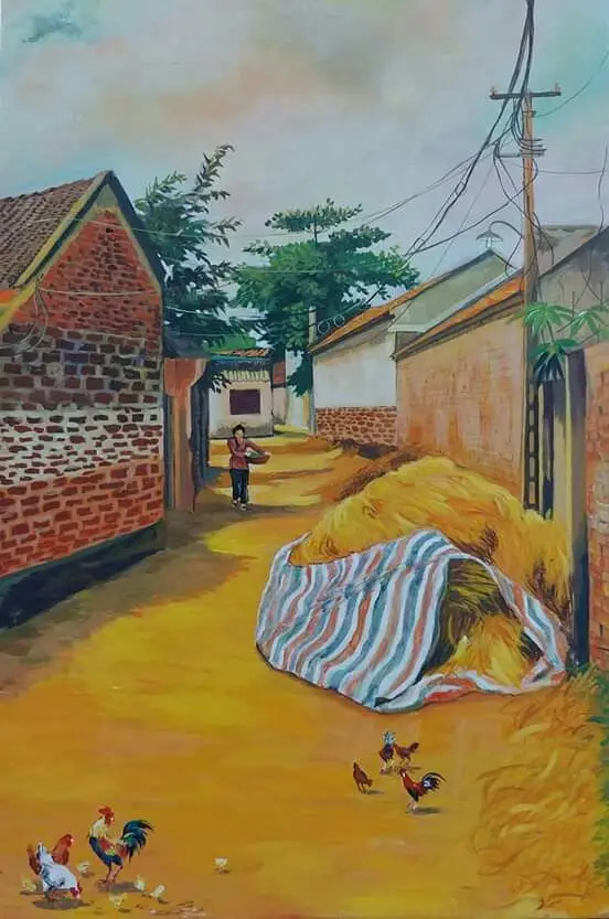 Vẽ Tranh Làng Nghề Truyền Thống Đơn Giản: Lưu Giữ Giá Trị Văn Hóa 48