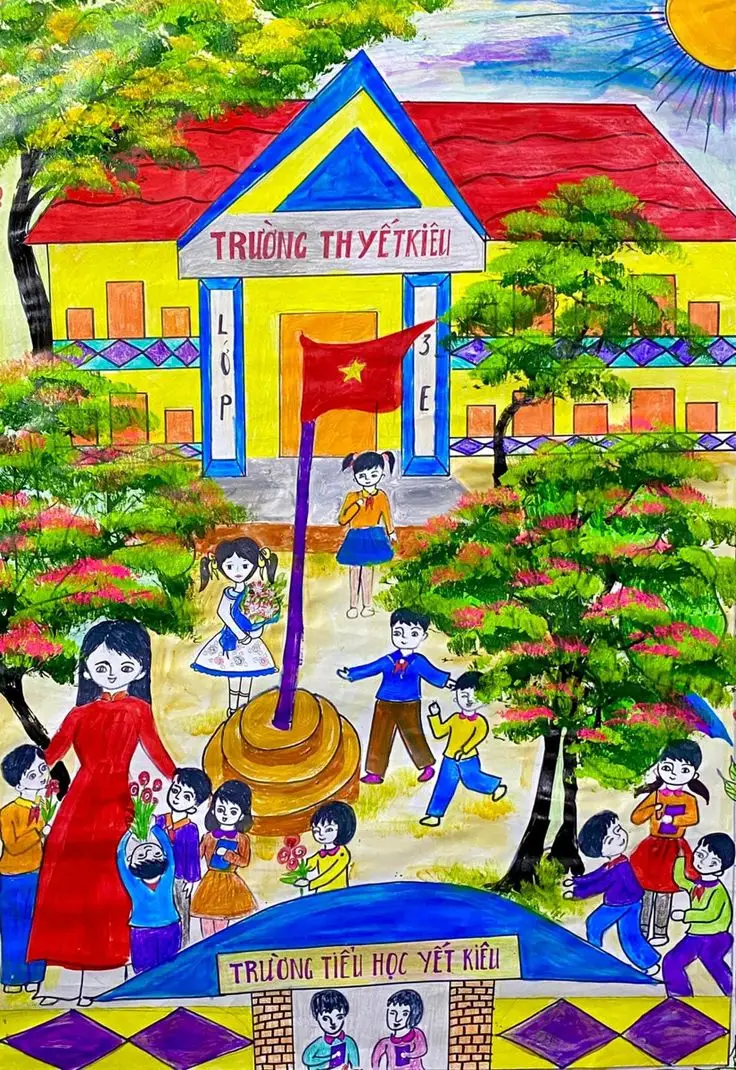 Vẽ Tranh Làng Nghề Truyền Thống Đơn Giản: Lưu Giữ Giá Trị Văn Hóa 52