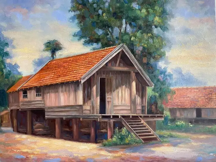 Vẽ Tranh Làng Nghề Truyền Thống Đơn Giản: Lưu Giữ Giá Trị Văn Hóa 58