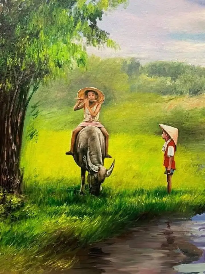 Vẽ Tranh Làng Nghề Truyền Thống Đơn Giản: Lưu Giữ Giá Trị Văn Hóa 63