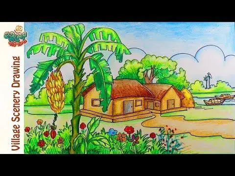 Vẽ Tranh Làng Nghề Truyền Thống Đơn Giản: Lưu Giữ Giá Trị Văn Hóa 68