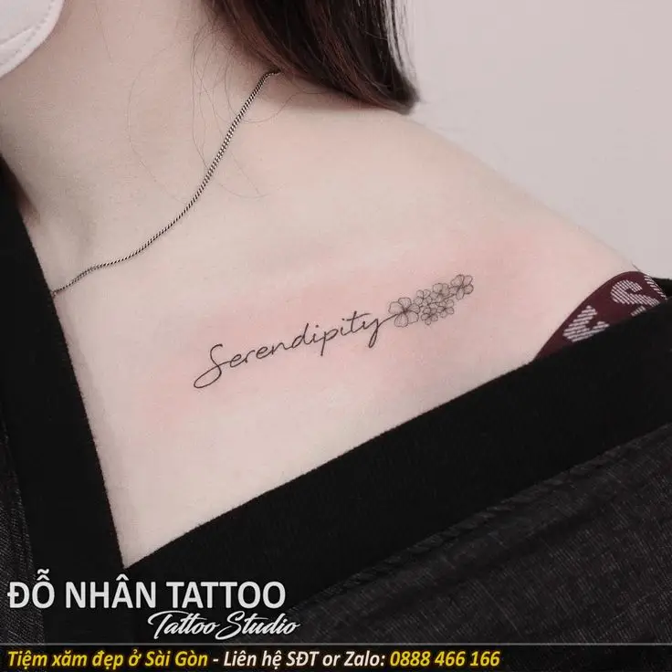 Xăm chữ ở ngực cho nữ: Top 50 mẫu hình xăm đẹp nhất 23