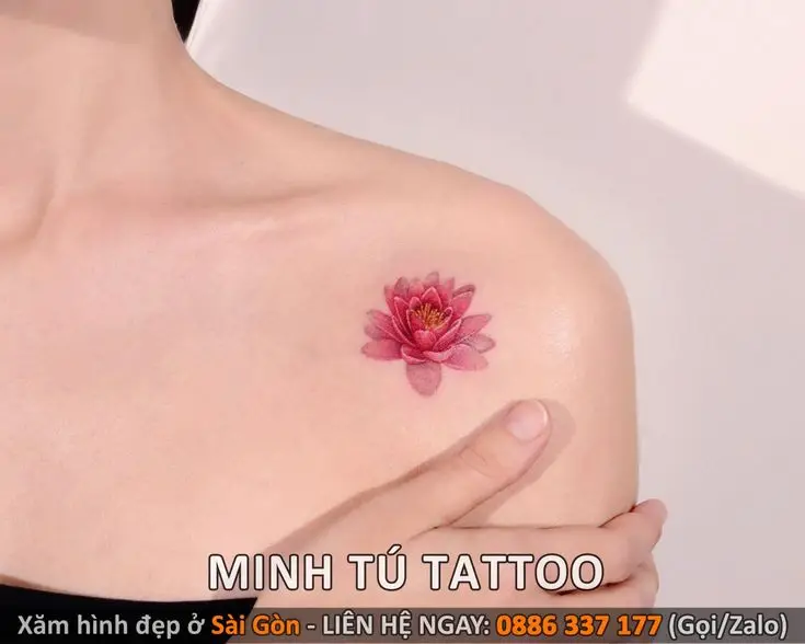 Xăm chữ ở ngực cho nữ: Top 50 mẫu hình xăm đẹp nhất 55