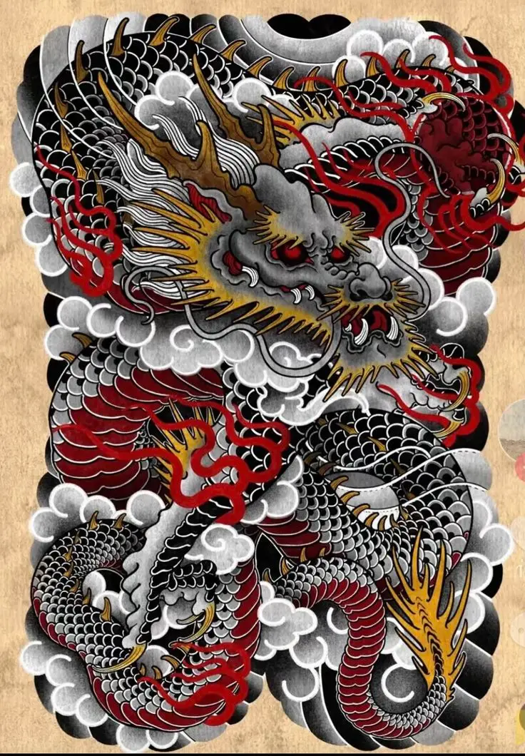 Xăm Nhật Cổ Kín Lưng - Nét Đẹp Văn Hóa Truyền Thống 7