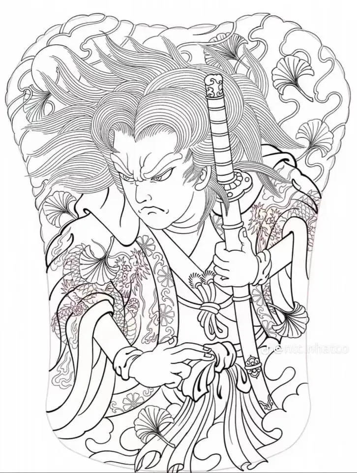 Xăm Nhật Cổ Kín Lưng - Nét Đẹp Văn Hóa Truyền Thống 9